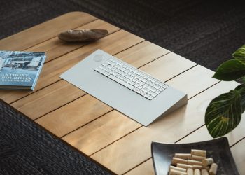 This keyboard was grinded from a single aluminum block