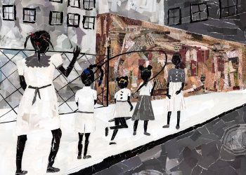 Facilities of intimacy in nostalgic paper collage Nia Winslow that highlights black – Colossal experiences