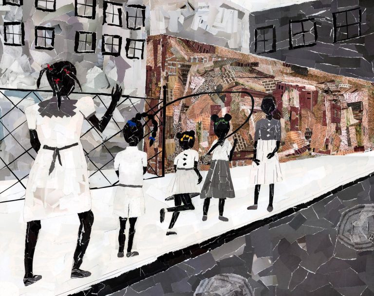 Facilities of intimacy in nostalgic paper collage Nia Winslow that highlights black – Colossal experiences