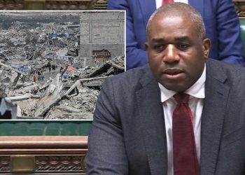 No10 hits David Lammy Israeli’s declare has damaged worldwide regulation in Gaza