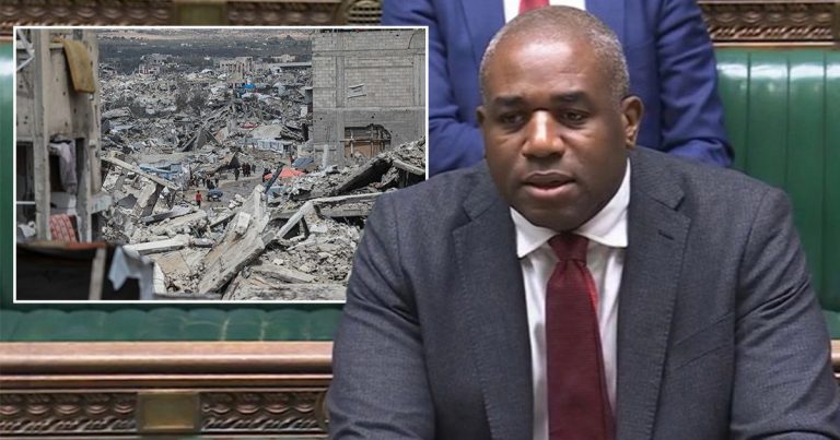 No10 hits David Lammy Israeli’s declare has damaged worldwide regulation in Gaza