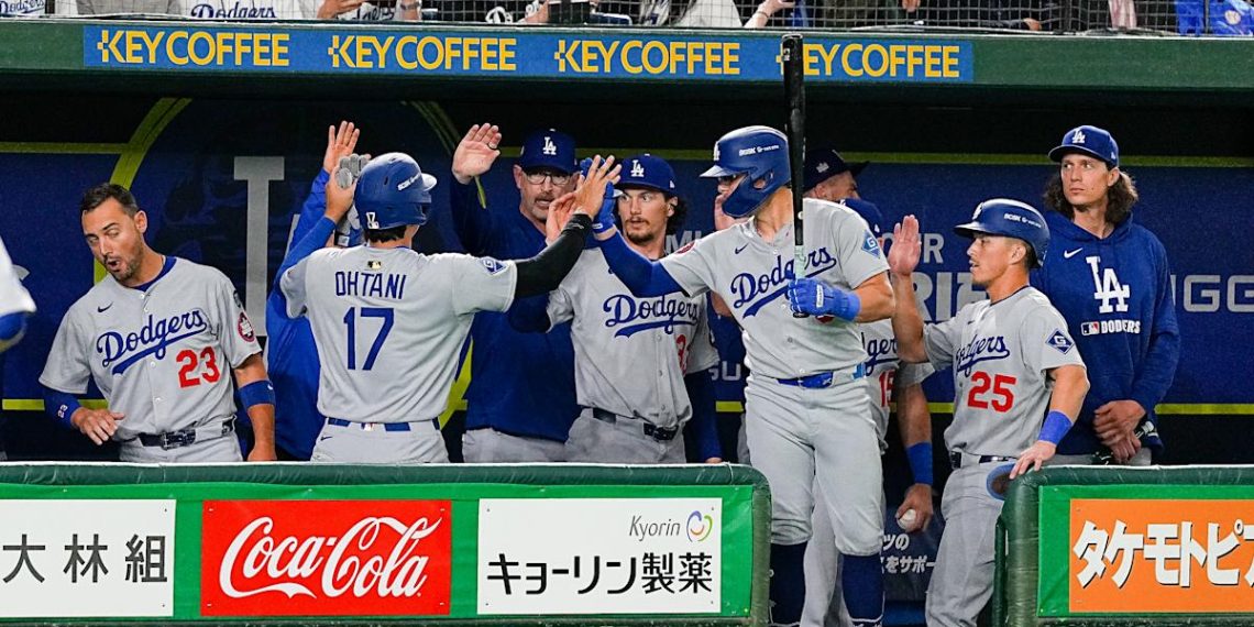 Japanese stars Yoshinobu Yamamoto, Shohei Ohtani Dodgers at Four-1 victory for chickens in MLB Tokyo collection 2025 Deschizer