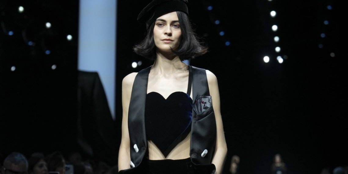 At 90, Giorgio Armani has various playing cards up his sleeve on the Milan runway