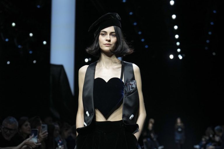 At 90, Giorgio Armani has various playing cards up his sleeve on the Milan runway