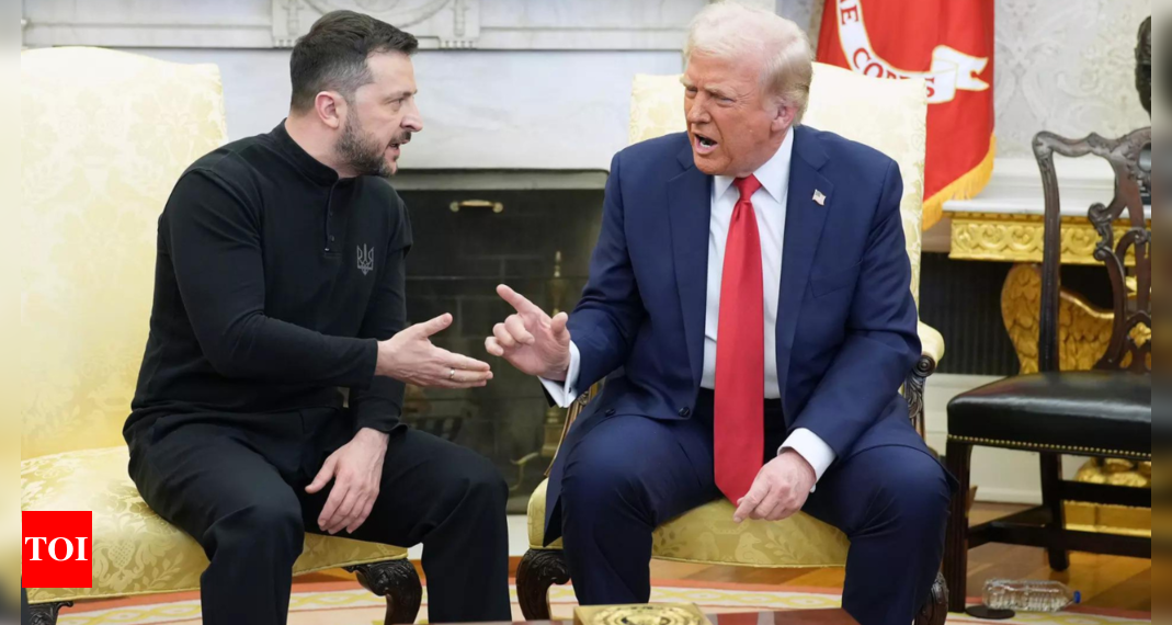 Untouched meals plates, cancelled information convention: How Trump-Zelenskyy’s fiery assembly performed out
