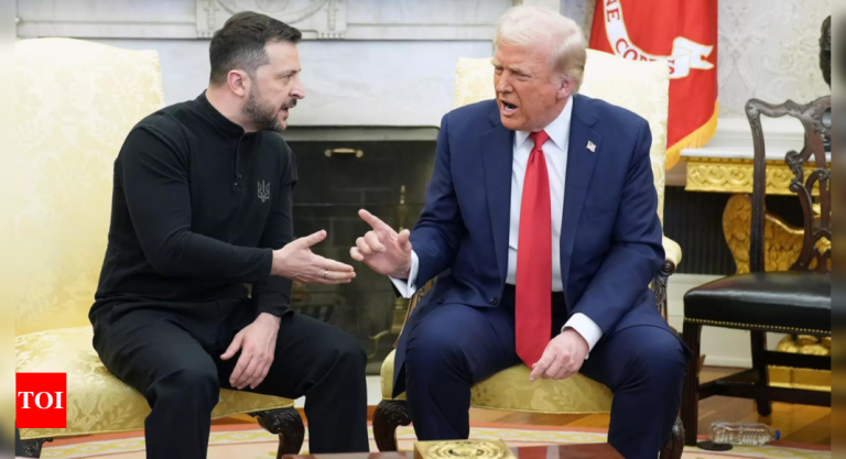 Untouched meals plates, cancelled information convention: How Trump-Zelenskyy’s fiery assembly performed out