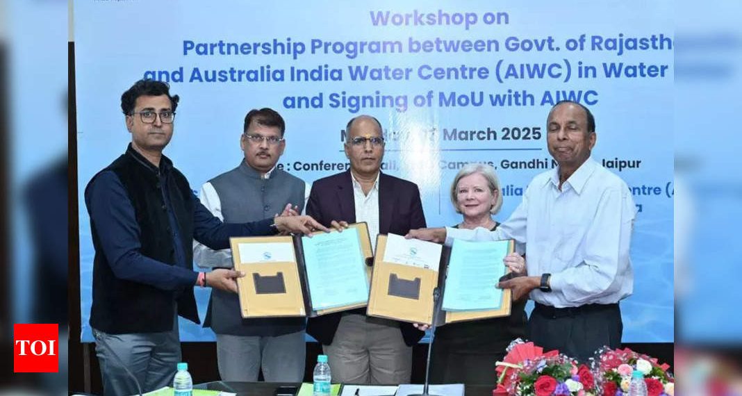 Pied companions with South Australia for water know-how Jaipur Information