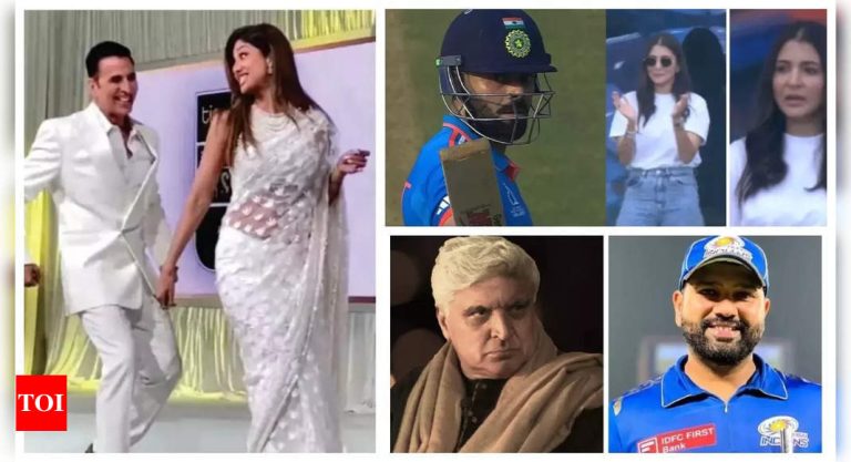Netizens remorse trolling Anushka Sharma as Virat Kohli will get participant of the match, Shilpa Shetty offers warning earlier than dancing with Akshay Kumar: High 5 information |