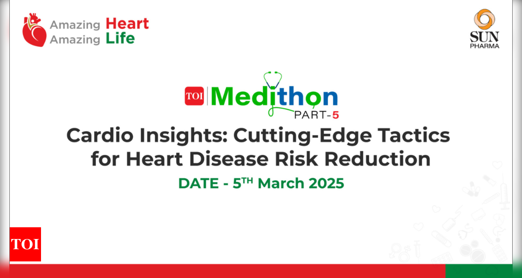 Stop coronary heart illness: Professional insights and way of life adjustments for a more healthy future mentioned at TOI Medithon Half-5