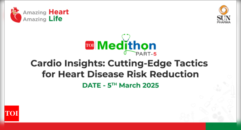 Stop coronary heart illness: Professional insights and way of life adjustments for a more healthy future mentioned at TOI Medithon Half-5