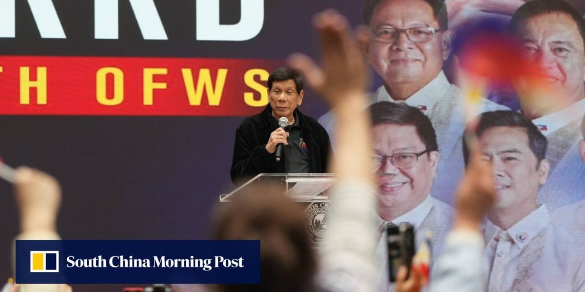 Duterte says Filipinos in Hong Kong that he has by no means dedicated crimes towards humanity