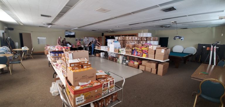 Elks Lodge offers neighborhood meals bins Saturday morning