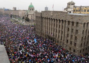Greater than 100,000 protesters collect in Belgrade towards the Serbian President and Authorities