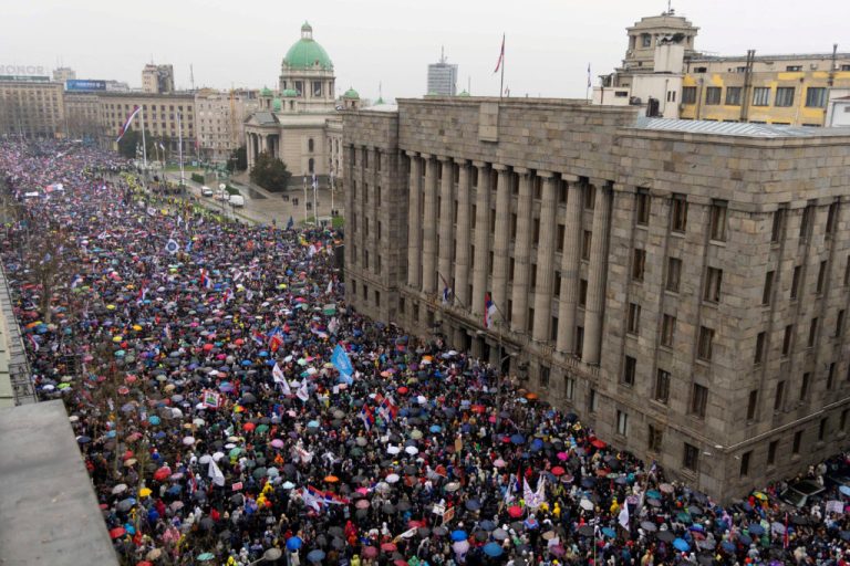 Greater than 100,000 protesters collect in Belgrade towards the Serbian President and Authorities