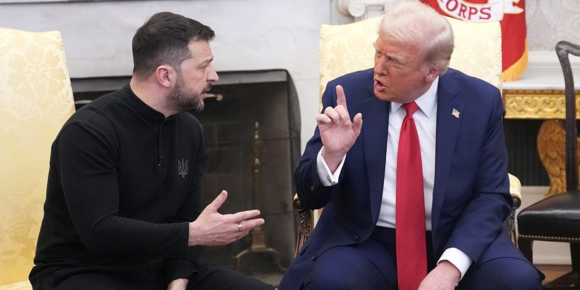 The Oval Workplace Showdown heard everywhere in the world: from the Politics Desk