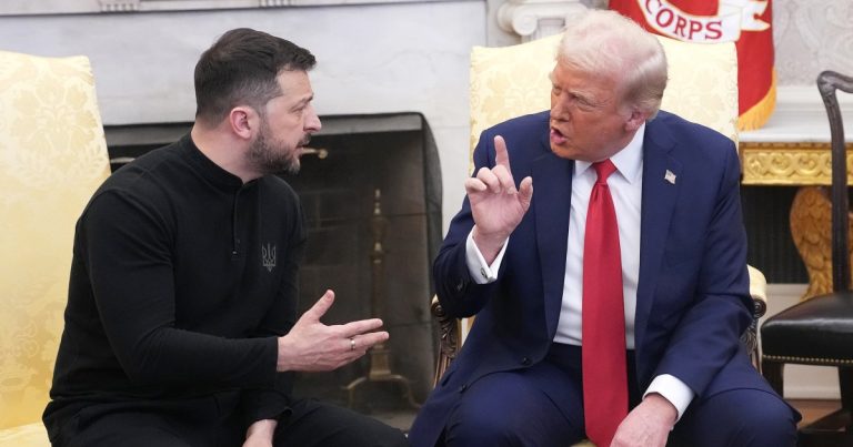 The Oval Workplace Showdown heard everywhere in the world: from the Politics Desk