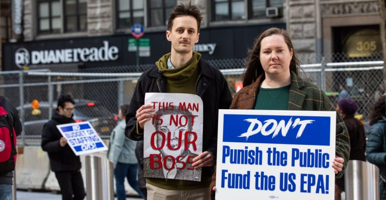 “This man just isn’t our boss” – EPA employees collect in opposition to Doge reductions