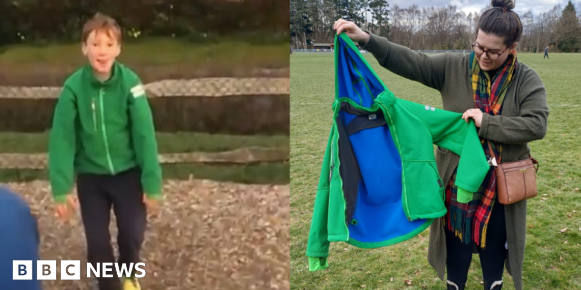 Sustainable style: Coat discovered 250 miles away years after donation