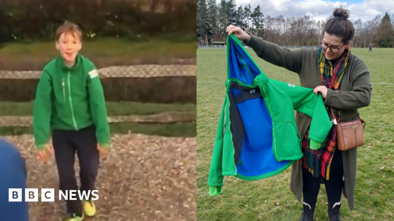 Sustainable style: Coat discovered 250 miles away years after donation