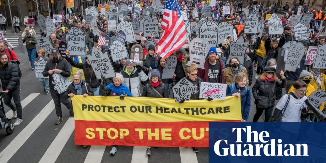 US urged to ‘assume greater’ on healthcare amid Trump onslaught on sector | US healthcare