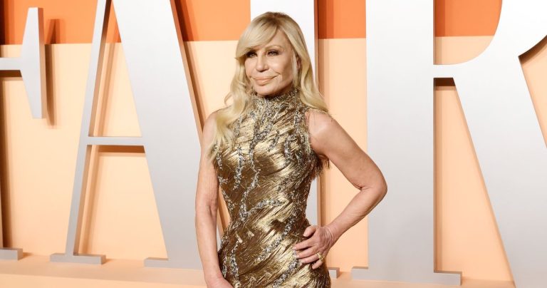 Donatella Versace Is Celebrating Her Retirement