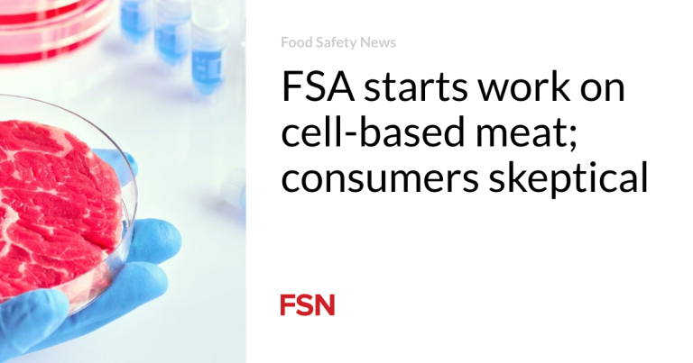 FSA begins work on cell-based meat; customers skeptical