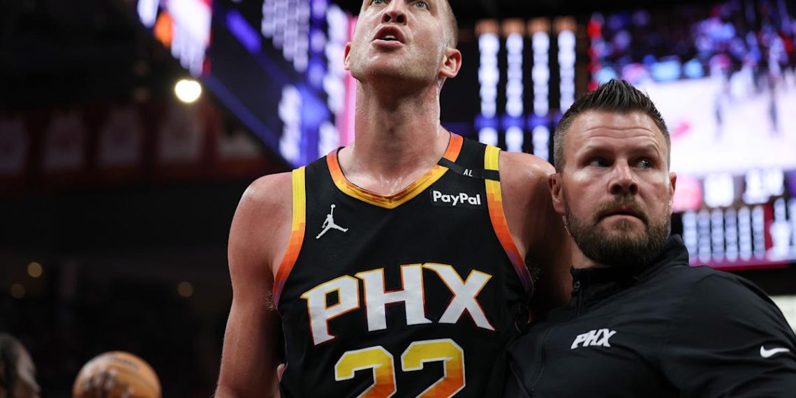 Suns’s Mason Plumlee, Rockets’ Steven Adams Eject after the battle broke out in the beginning of the Houston match