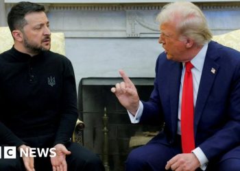 Trump-Zelensky Row Alerts approaching between Europe and SH.BA