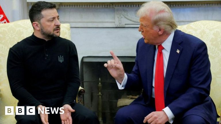 Trump-Zelensky Row Alerts approaching between Europe and SH.BA