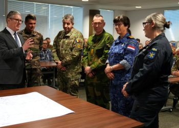 The European Military Britain Summit to plan Ukrainian help operations if LA Paz has been agreed