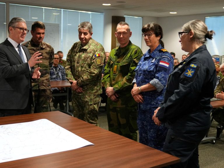 The European Military Britain Summit to plan Ukrainian help operations if LA Paz has been agreed