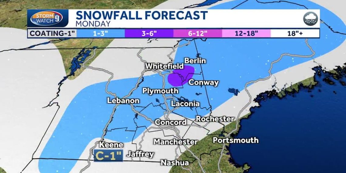 Spring snow might make for slick journey situations throughout New Hampshire – Yahoo
