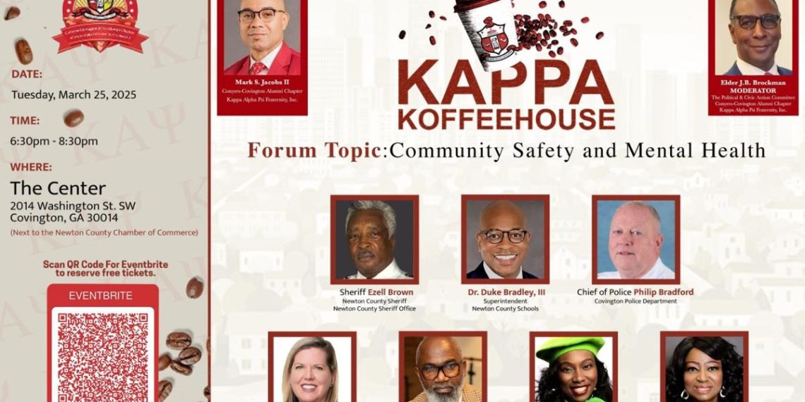 Kappa Alpha Psi to host psychological well being city corridor assembly – Rockdale Newton Citizen