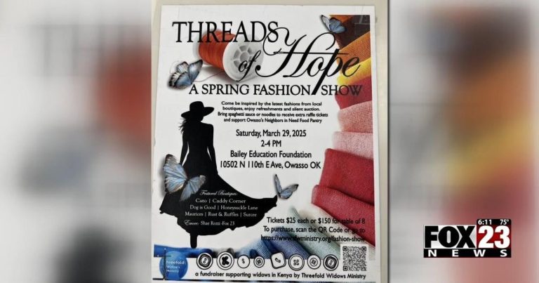 Video: Threads of Hope hosts first ever trend present supporting Threefold Widows Ministry in Kenya – KOKI FOX 23 TULSA