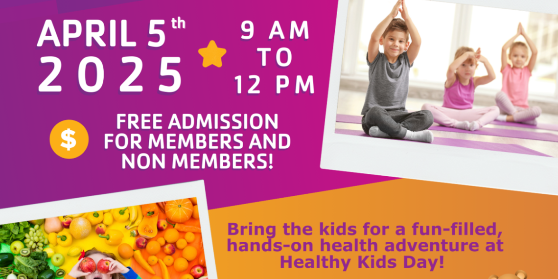 Wholesome Children Occasion set for April 5 | Way of life