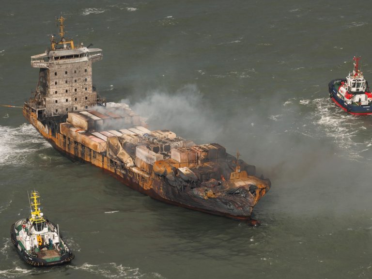 The captain of the ship, who got here into an oil tanker in america within the North Sea, is a Russian