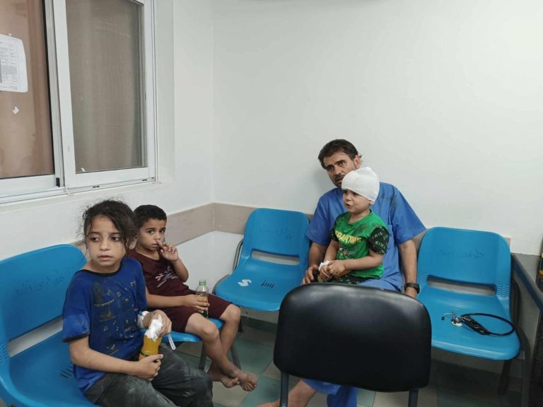 As within the Center Ages, a Palestinian pediatrician tries to feed an orphaned legion