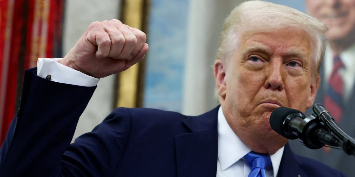 Trump calls on the consultants to be extra aggressive within the commerce warfare and is contemplating a common tariff, in accordance with report