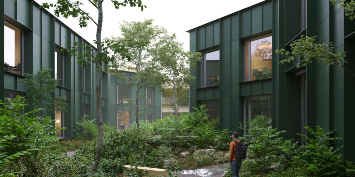 Chybik + Kristof Envision the biggest timber workplace within the Czech Republic