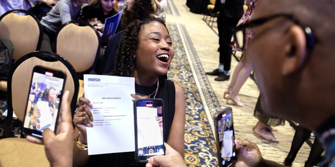 Assembly their match: School of Medication college students look to their futures on Match Day