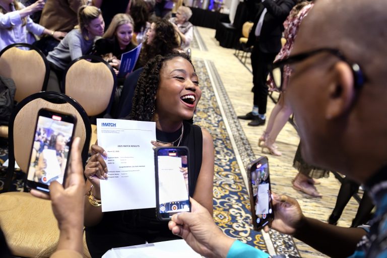 Assembly their match: School of Medication college students look to their futures on Match Day