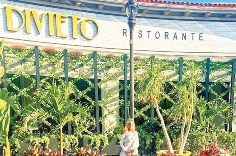 Divieto Ristorante…Fabulous meals and repair from Florida’s East Coast to West Coast