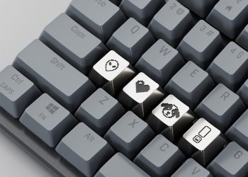 Susan Kare Blings keyboard with ASPREY ESC keys