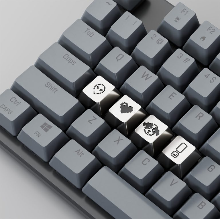 Susan Kare Blings keyboard with ASPREY ESC keys