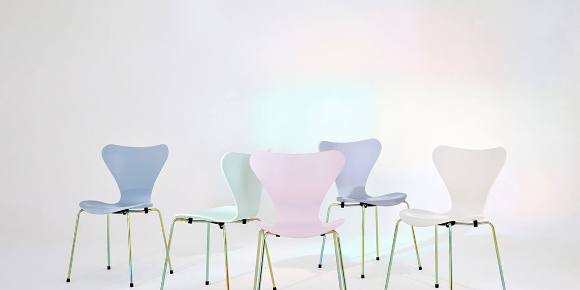 “Ever the Sevener” chairs within the Vivid Vivid 7 Collection