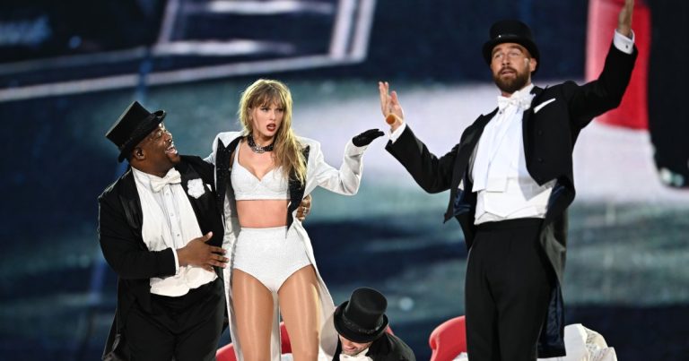 Taylor Swift, Travis Kelce Win Large at 2025 iHeartRadio Music Awards