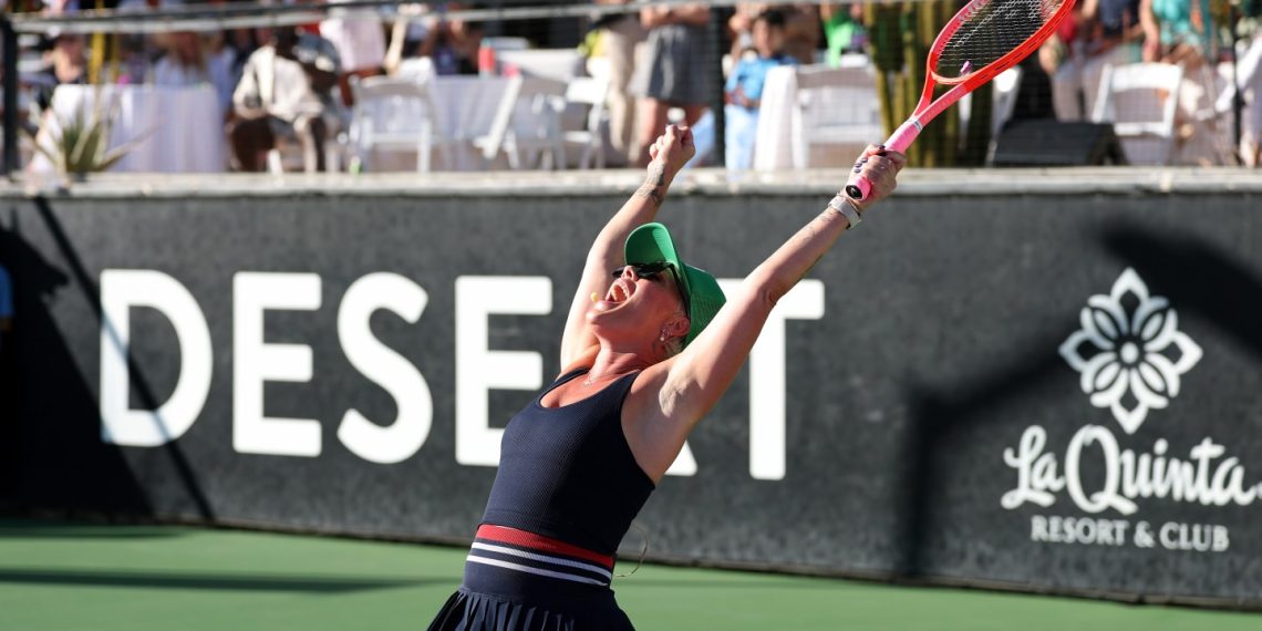 Pink Hosts Celeb Tennis Charity Occasion
