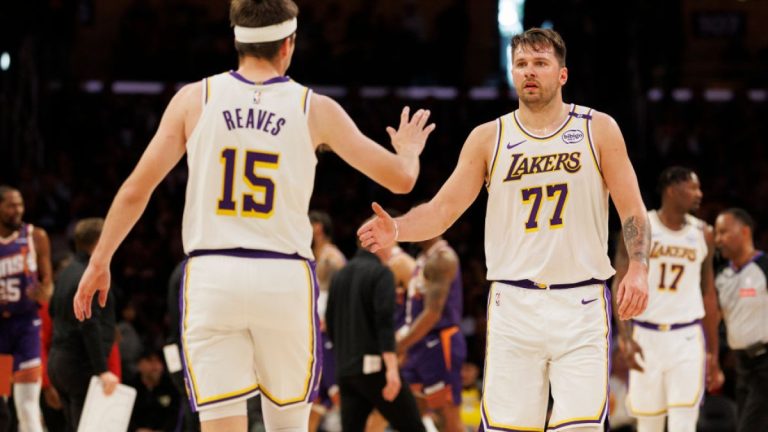 Luka Doncic scores 33, Lakers snatch their skid with Four video games with a 107-96 victory over Suns-NBC Los Angeles
