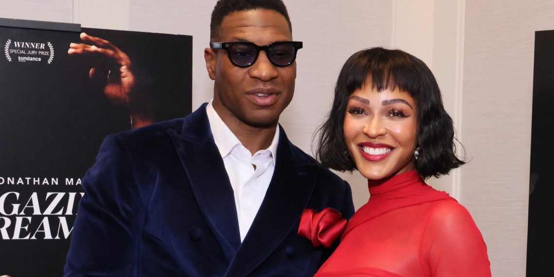 Jonathan Majors and Meagan Good Get Married in Yard Ceremony