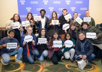 Trinity Faculty college students hear from political consultants on the CT discussion board of ‘International Affairs’